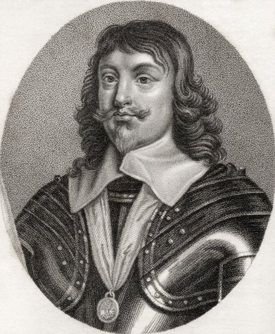 James Hamilton, gegraveerd door Geremia, illustratie uit 
