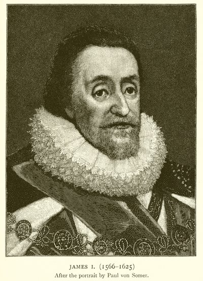 James I (1566-1625) door English School
