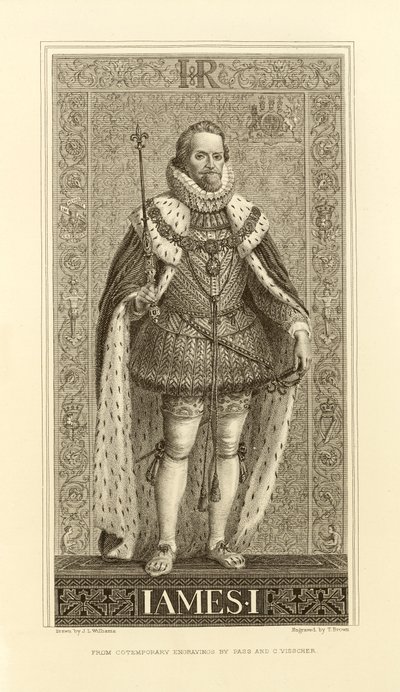 James I door English School
