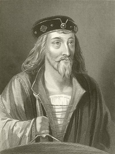 James I door English School