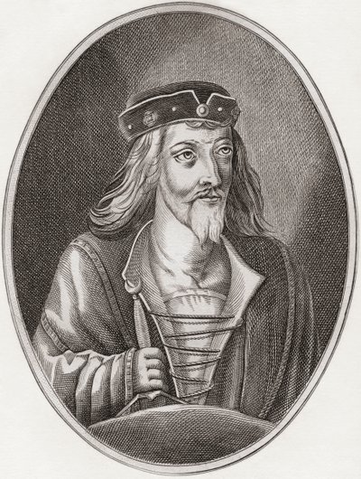 James I, Koning van Schotland door English School