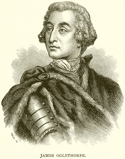 James Oglethorpe door English School