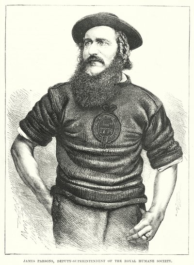James Parsons, Adjunct-Superintendent van de Royal Humane Society door English School