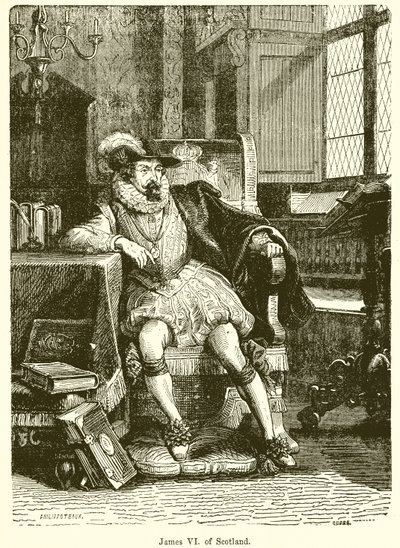 James VI van Schotland door English School