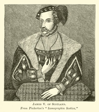 James V van Schotland door English School