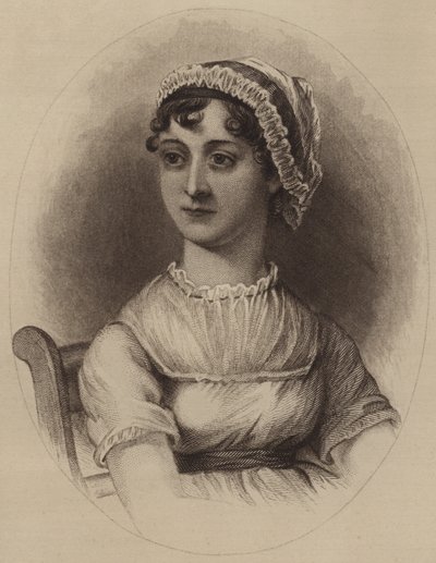 Jane Austen door English School
