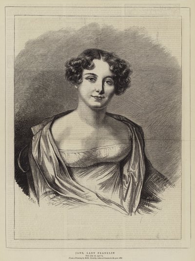 Jane, Lady Franklin door English School