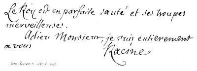 Jean Racine door English School