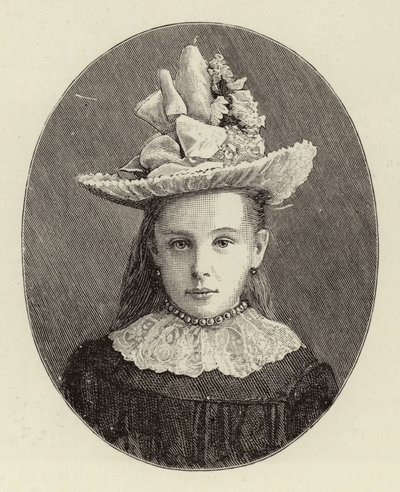 Jeanne Victoire Snooke (gravure) door English School