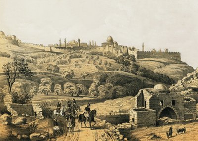 Jeruzalem vanaf Job