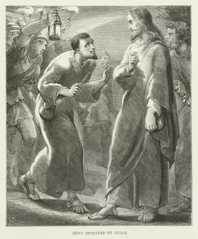 Jezus verraden door Judas door English School