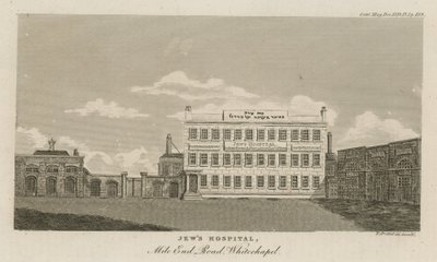 Joods Ziekenhuis, Mile End Road, Whitechapel door English School