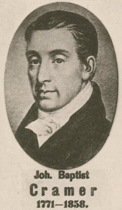 Johann Baptist Cramer door English School