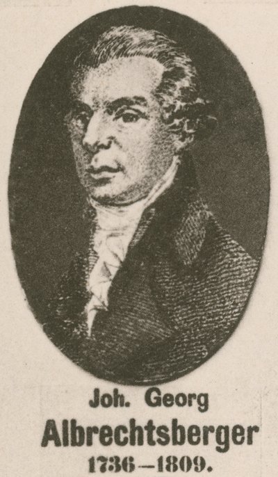 Johann Georg Albrechtsberger door English School