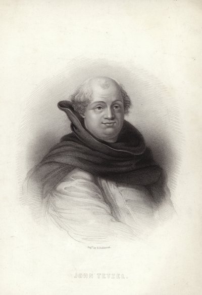Johann Tetzel door English School
