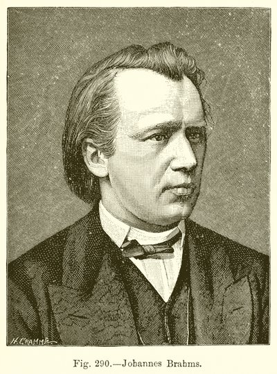 Johannes Brahms door English School