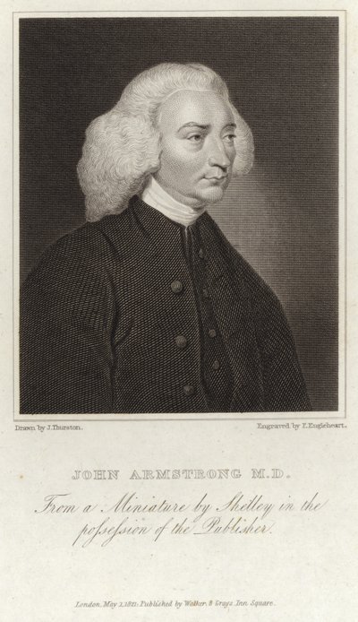 John Armstrong - Schotse dichter en arts (1709-1779) door English School