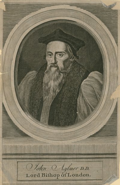 John Aylmer, Lord Bisschop van Londen door English School