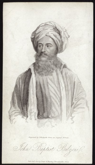 John Baptist Belzoni door English School