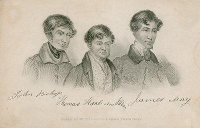 John Bishop, Thomas Head (alias Williams), James May door English School