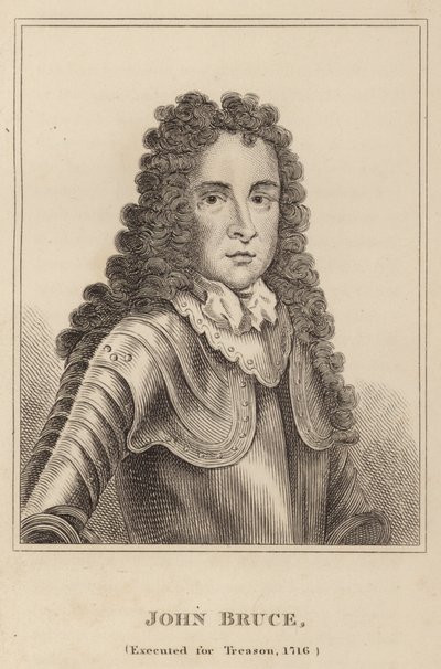 John Bruce, Geëxecuteerd voor Verraad, 1716 door English School