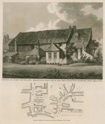 John Bunyans ontmoetingshuis, Zoar Street, Gravel Lane, Southwark door English School