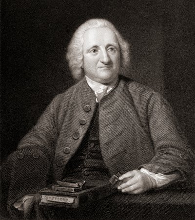 John Dollond (1706-61) uit Gallery of Paintings, gepubliceerd in 1833 door English School