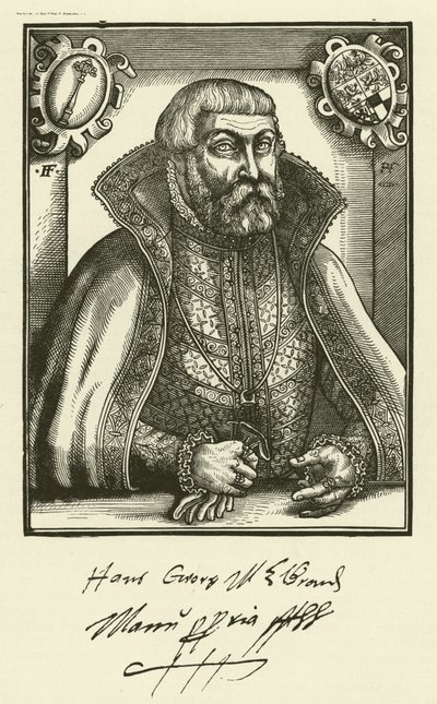 John George, Keurvorst van Brandenburg door English School