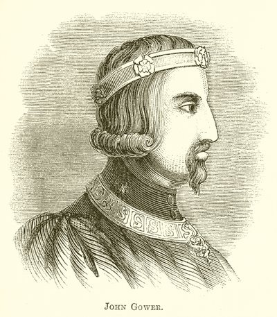 John Gower door English School