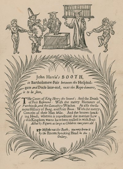 John Harriss Tent in Bartholomew Kermis door English School