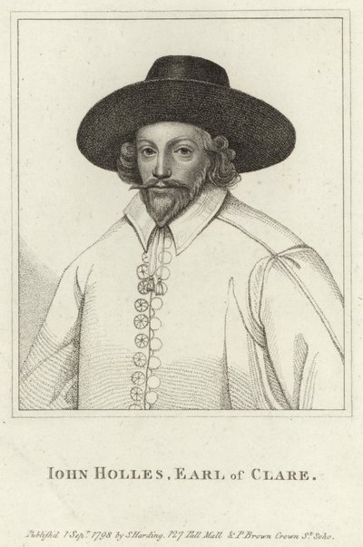 John Holles, Graaf van Clare door English School