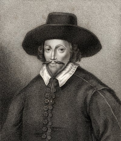 John Holles, gegraveerd door Bocquet, illustratie uit 