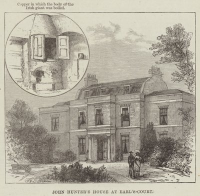 Het huis van John Hunter in Earl