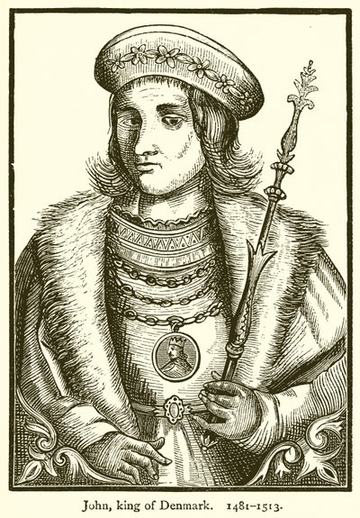 Jan, Koning van Denemarken. 1481-1513 door English School