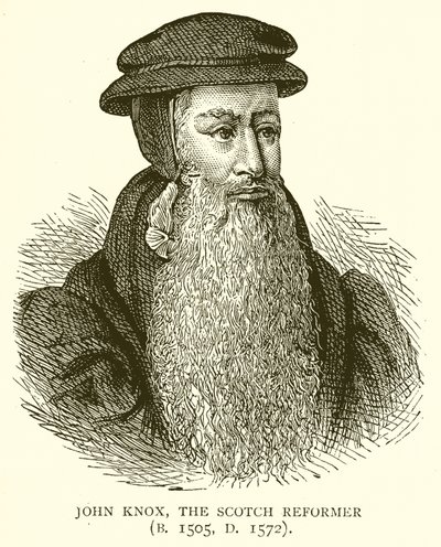 John Knox, de Schotse hervormer (geb. 1505, gest. 1572) door English School