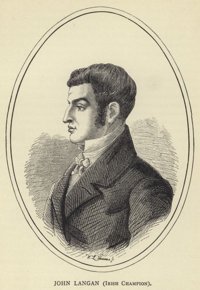 John Langan, Ierse kampioen door English School