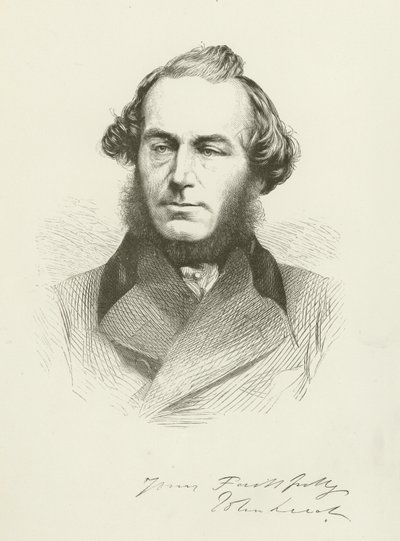 John Leech, portret door English School