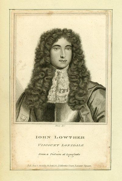 John Lowther, Burggraaf Lonsdale door English School