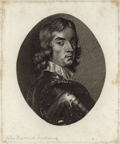 John Mordaunt, 1e burggraaf Mordaunt, Engelse royalist door English School