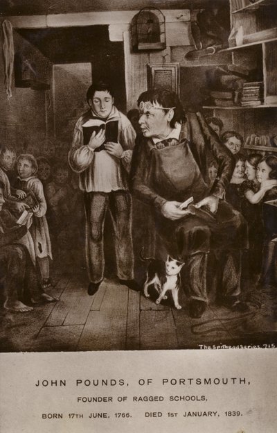 John Pounds door English School