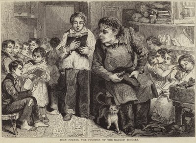 John Pounds, de oprichter van de ragged schools door English School