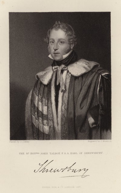 John Talbot door English School