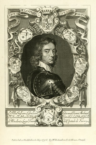 John, Burggraaf Mordaunt door English School