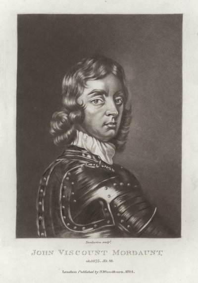 John Burggraaf Mordaunt door English School