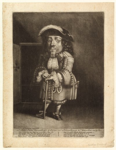 John Worrenberg, de Zwitserse dwerg door English School