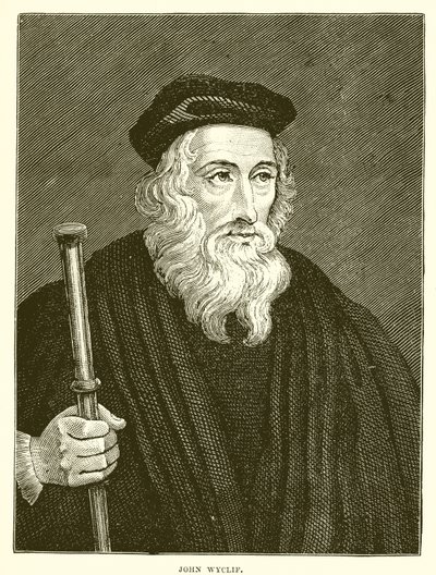John Wyclif door English School