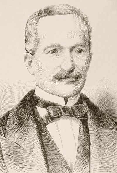 Jose Balta y Montero (litho) door English School