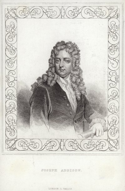 Joseph Addison, Engelse auteur en politicus door English School