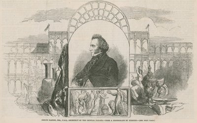 Joseph Paxton, architect van het Crystal Palace door English School