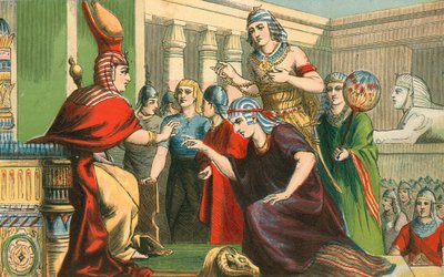 Jozef wordt heerser over het land Egypte door English School